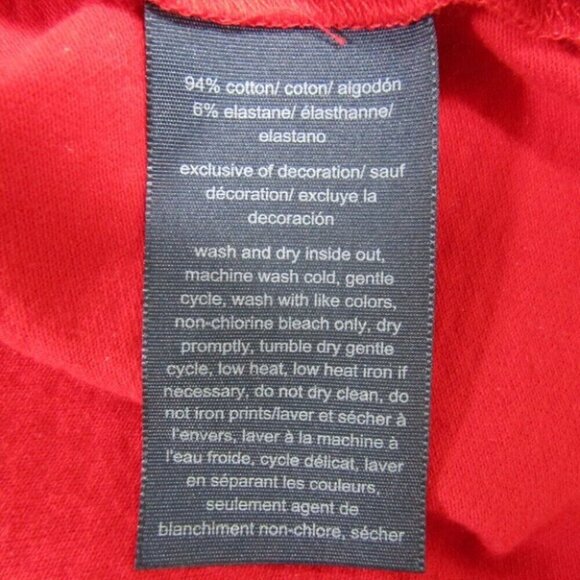 Tommy Hilfiger Red White Polka Dot Sleeveless Polo Shirt Top 1/4 Zip Size L - Picture 8 of 9